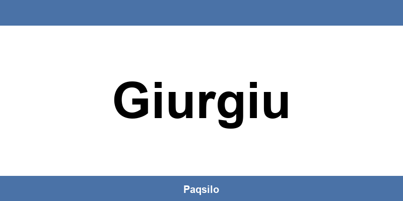 Informații utile despre sediul GLS din Giurgiu