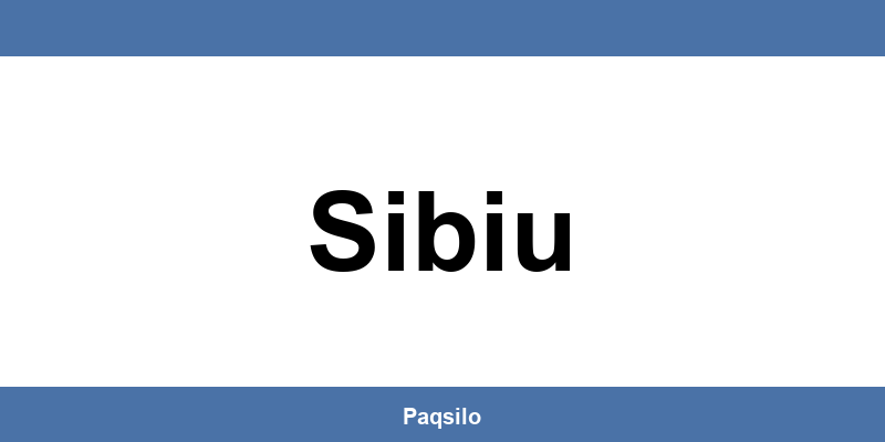 Informații utile despre sediul GLS din Sibiu
