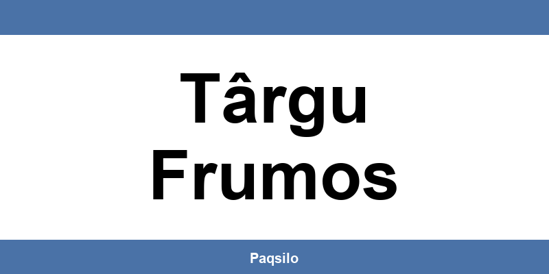 Informații utile despre sediul GLS din Târgu Frumos